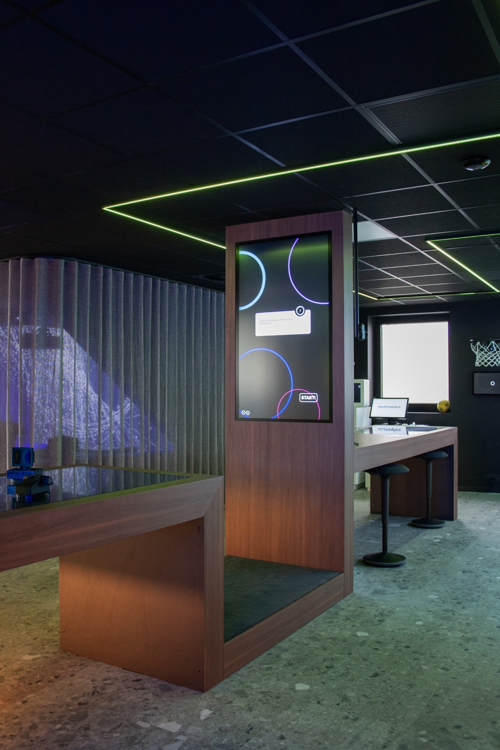 Ocular experience center