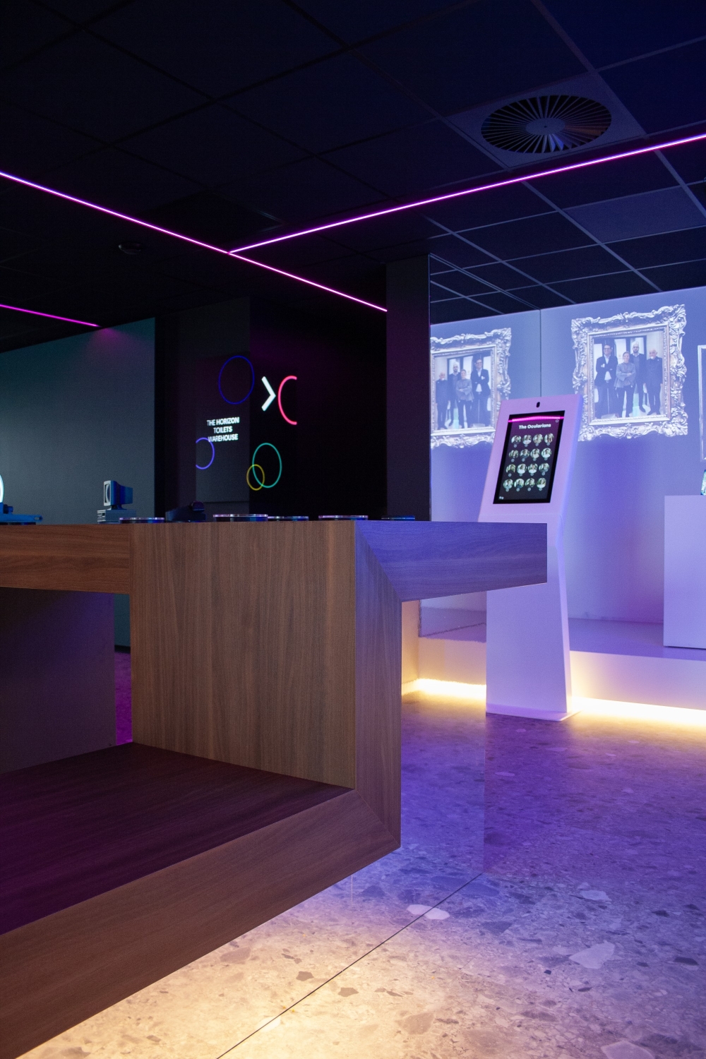 Ocular experience center