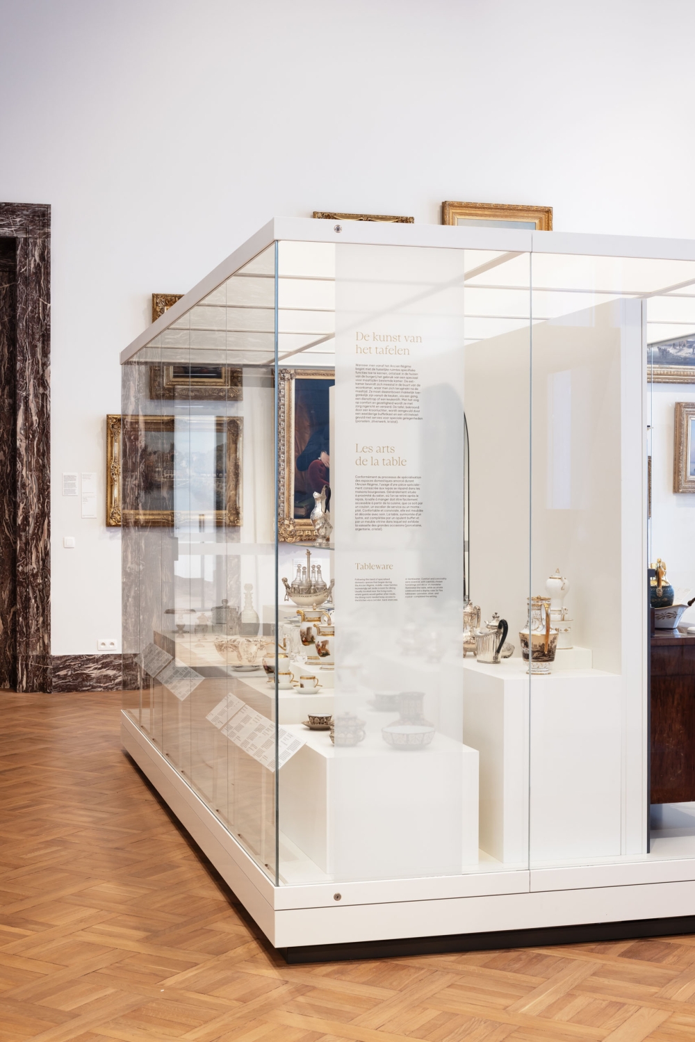 The galleries Decorative Arts of the 19th Century, Belgian Art Nouveau and Art Deco