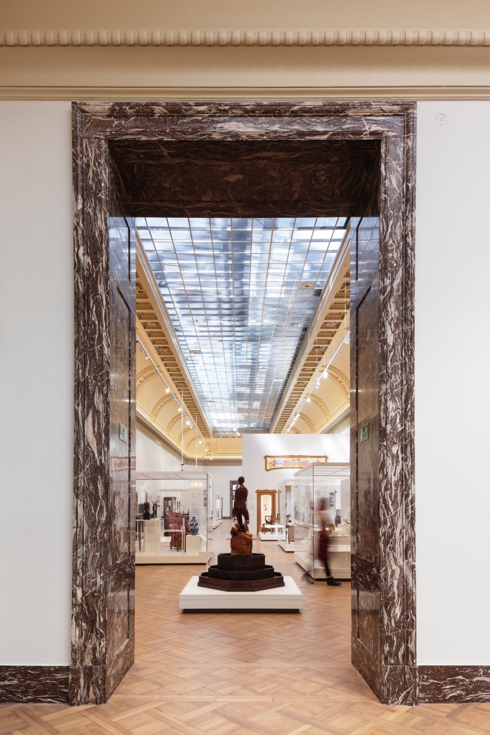 The galleries Decorative Arts of the 19th Century, Belgian Art Nouveau and Art Deco